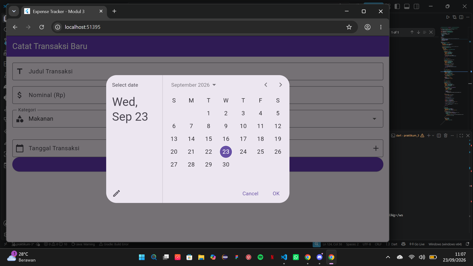ShowDatePicker